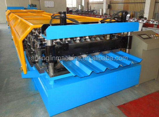 Ibr Wall Corrugated Roof Steel Sheet Glazed Tiles Making Machine