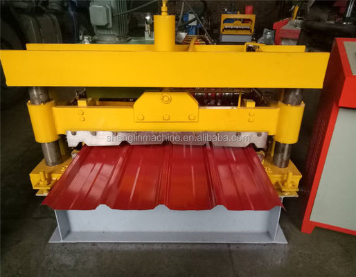 Ibr Wall Corrugated Roof Steel Sheet Glazed Tiles Making Machine