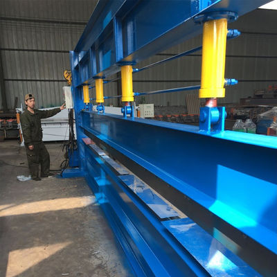 Dobladora del perfil del tejado de acero automático de la placa